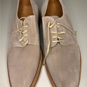Sid Mashburn Light Tan Suede Oxfords